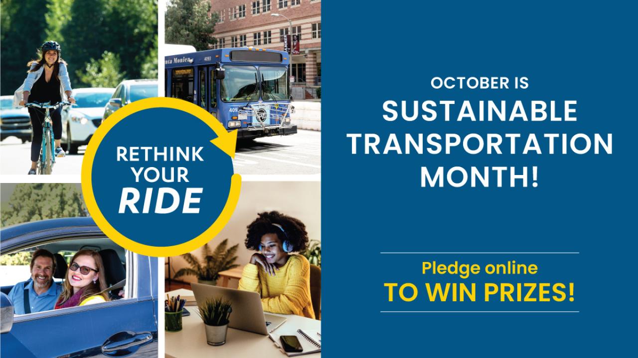 UCLA Sustainable Transportation Month Has Started!